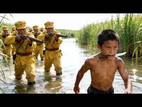 日軍強迫小孩帶路，不料小孩潛入水底滅殺日軍 ⚔️ 抗日擂台| Kung Fu