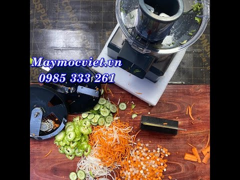 Máy cắt rau củ quả VMT300 – dụng cụ thái rau củ đa năng dùng cho nhà hàng, quán ăn, gia đình,…