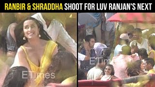 Ranbir Kapoor shoots for a song sequence with Shraddha Kapoor ahead of his wedding with Alia Bhatt