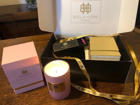 Bella Hope London Scented Candles - Unboxing and First Look