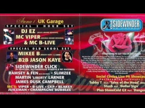 DJ EZ, MC B-Live, Viper, Champagne Bubblee, Stonecold GX @ Sidewinder Valentines, 9th February 2002