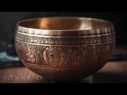 POWERFUL Big Tibetan Singing Bowl For Deep Meditation – Healing Sounds Every 1 Minute