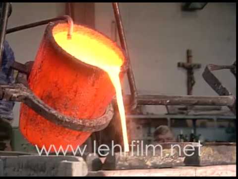 Lehrfilm - Die Entstehung einer Bronzeplastik - Auschnitt