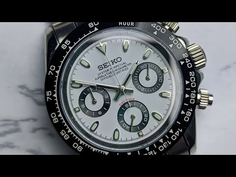 Seiko Mod: Daytona Panda Review! (Seiko VK63 Meca-Quartz Movement) | ModWatches