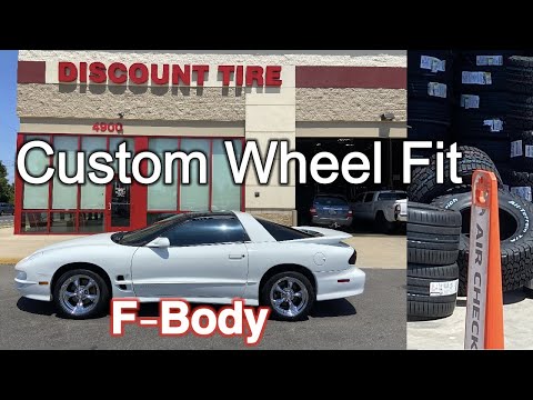 F-Body Custom Wheel Fit - Camaro & Firebird
