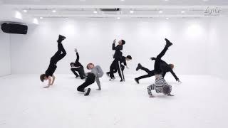 Download lagu BTS_ #blood sweat and tears -mirror dance practice with orginal show multiclips💜 #bts mp3