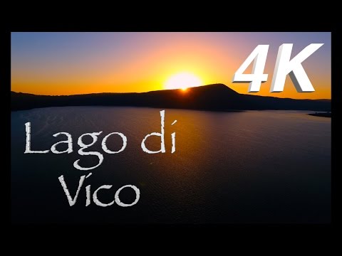 InFlight History 4K - Lago di Vico 4K (Viterbo) Drone 4K View