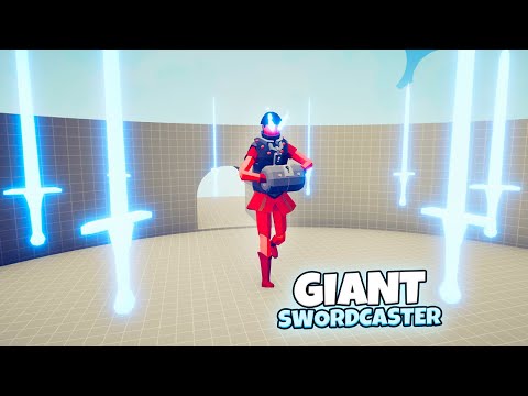 GIANT SWORDCASTER vs EVERY FACTION | TABS Totally Accurate Battle Simulator