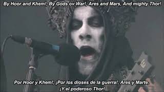 Behemoth Bartzabel LIVE subtitulada en español (Lyrics)