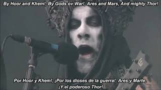 Behemoth Bartzabel LIVE subtitulada en español (Lyrics)