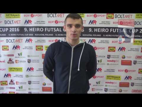 9. HFC 2016 - Wywiad z Marek Vilcek (Cafe Bardejov) po meczu z Lumaro