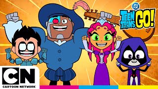 Princess Starfire at the RenFaire 👑| Huzzah For The Turkey Leg | Teen Titans Go! | Cartoon Network