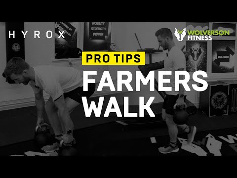 How To Get QUICKER at Farmers Walk for HYROX / Top Pro Tips