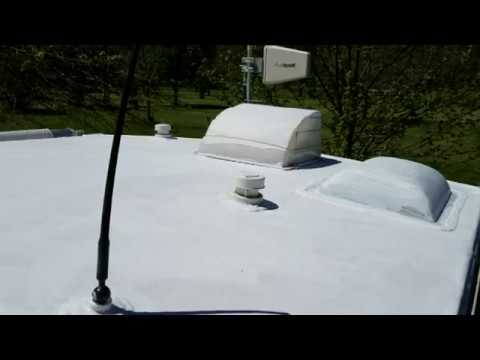 Protecting RV, EDPM, roof using Kool Seal elastomeric coating