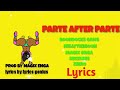Parte After Parte Remix Lyrics