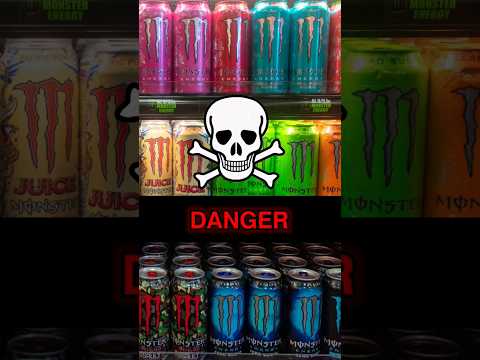 Why you shouldn't drink Monster Energy ☠️ #shorts