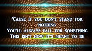 Blanca Not Backing Down (Lyric Video)