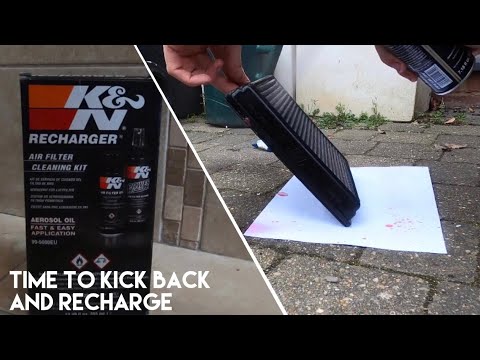 HOW TO: Clean & Recharge a K&N Panel Air Filter!!! // Corsa D // NOTaVXR