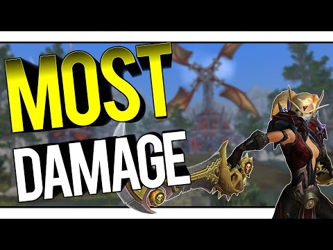 OUTLAW MOST DAMAGE - Outlaw Rogue PvP WoW Legion 7.1