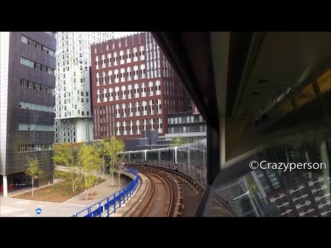 RET Metro Rit Rijnhaven - Wilhelminaplein Rotterdam met een 4 wagentrein na de Midlife revisie!!!!