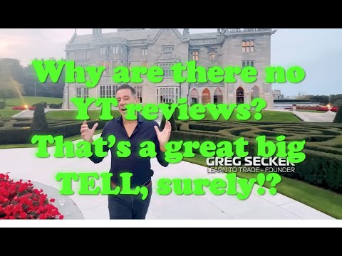 Greg Secker & Learn To Trade - Where are the reviews?