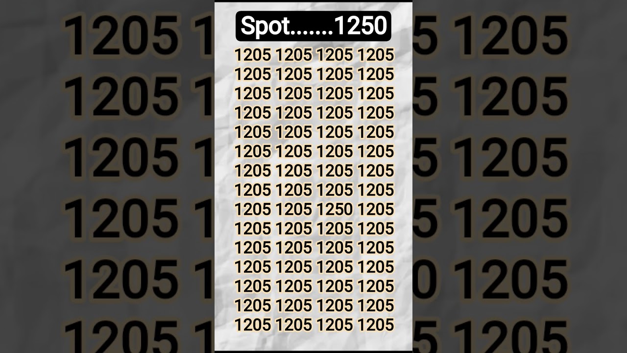 Can' You Fingure out the pin point 1250 #brainchallenge #fypシ゚viral #fypシ #fypage #fypシ゚ #fypp