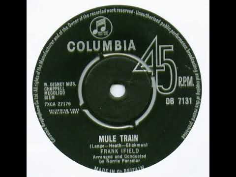 UK New Entry 1963 (224) Frank Ifield - Mule Train