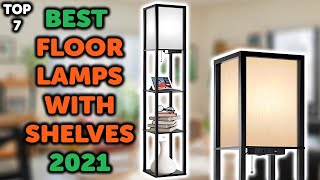 7 Best Floor Lamps with Shelves 2021 | Top 7 Standing Lamps with Shelves in 2021