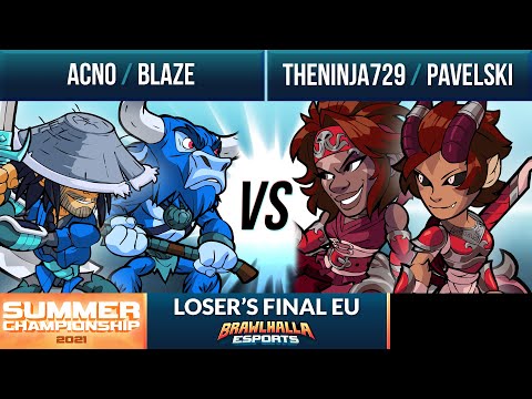 Acno & Blaze vs TheNinja729 & Pavelski - Losers Final - Summer Championship 2021 - EU 2v2