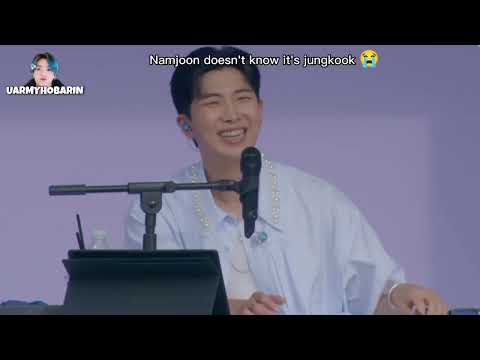 Jungkook called Namjoon during His Live 😂 IT'S 5 PM and This is Kim Namjun #2023BTSFESTA