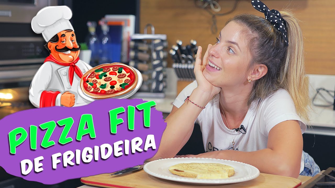 PIZZA FRIGIDEIRA FIT E FÁCIL | SEM GLÚTEN E LOW CARB
