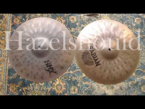 Sabian HHX 13" Fierce HiHats 790 & 1250 gs