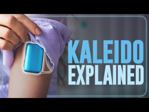 Die Kaleido Insulinpumpe ausgepackt