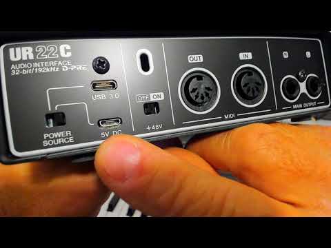 ✨ UR22C USB AUDIO INTERFACE  ✨ von STEINBERG / TEIL 4