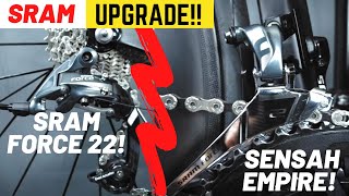 스램 포스22 업그레이드! SRAM FORCE 22 w/ SENSAH / May the Force be with U