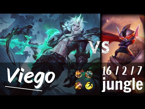 Viego Jungle vs Rumble - Challenger Replay KR