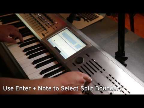 Korg Kronos Quick Combi Guide, Part 2: Layers and Vector Joystick on Korg Kronos