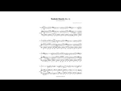 Turkish March by Beethoven for Tuba and Piano | ARRANGEMENT