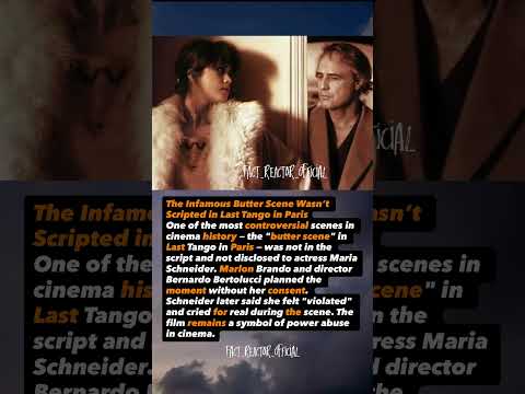 The Infamous Butter Scene Wasn’t Scripted in Last Tango in Paris #LastTangoInParis #MarlonBrando