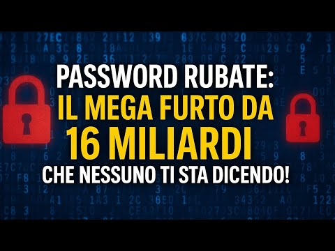 16 miliardi di password rubate: scopri se ci sono anche le tue!