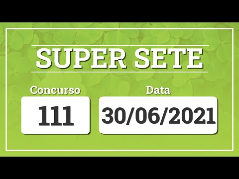 Capa de SUPER SETE 111