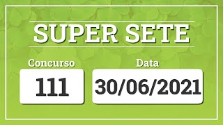 Capa de SUPER SETE 111