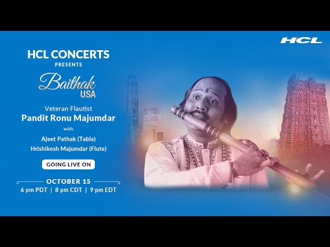 Pandit Ronu Majumdar | HCL Concerts presents Baithak USA - Episode 5