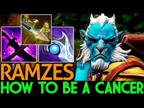 Ramzes [Phantom Lancer] How to be a Cancer 7.14 Dota 2