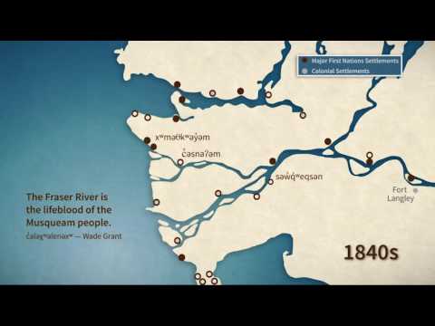 Animation of the Fraser River Delta