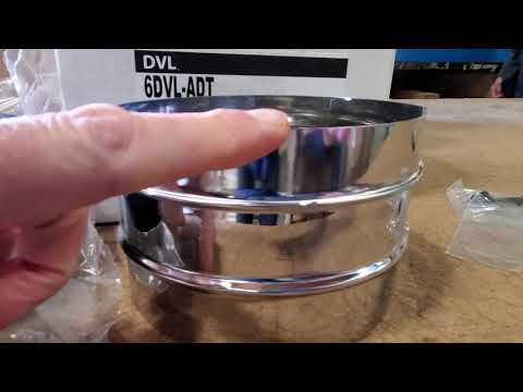Duravent 6DVL-ADT  6" double wall chimney adapter
