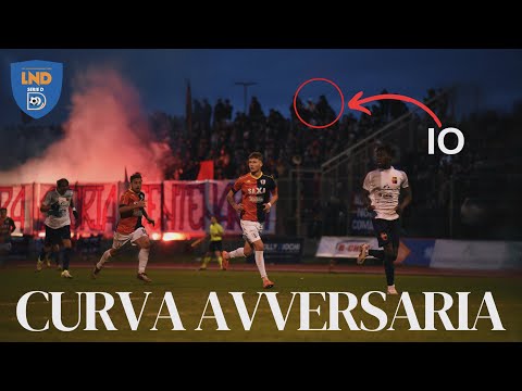 I AM IN THE OPPONENT'S CURVA BY MISTAKE in Serie D ❌⚽️ Civitanovese Vs Sambenedettese