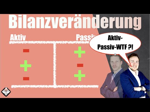 Bilanzveränderung einfach und verständlich erklärt mit Beispiel