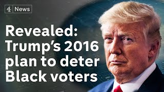 Revealed: Trump campaign strategy to deter millions of Black Americans from voting in 2016