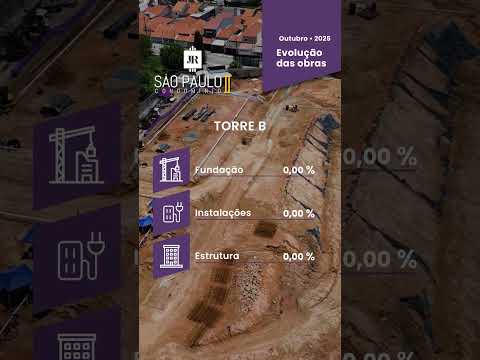 JR SAO PAULO II | ANDAMENTO DE OBRAS - OUTUBRO